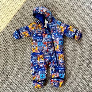Reversible Patagonia Baby Bunting